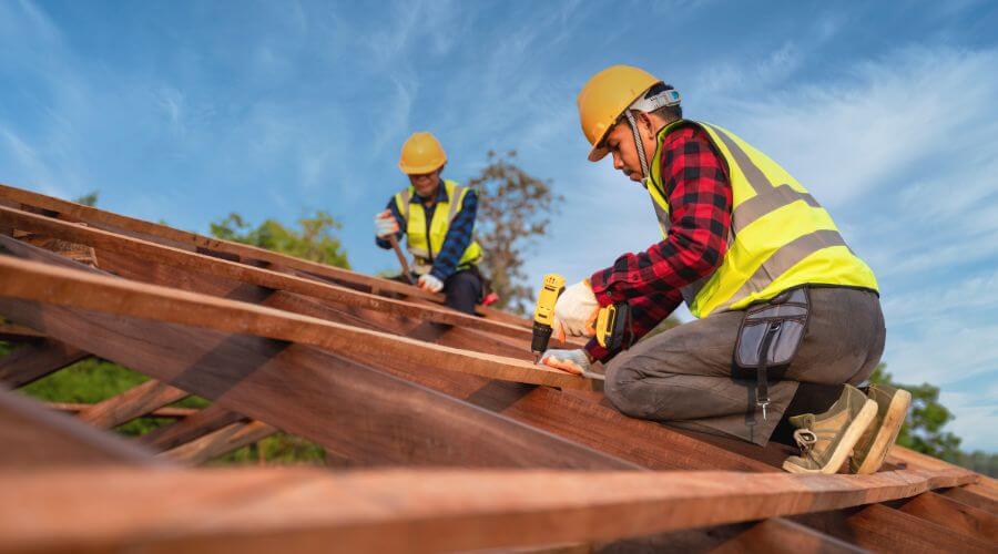 Professional gutter cleaning in Jet, OK